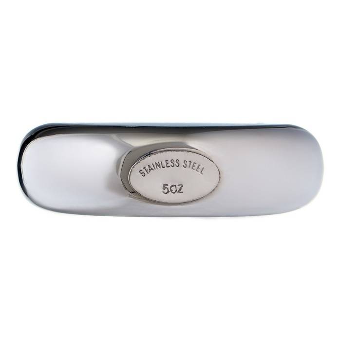 Фляжка для алкоголя, нержавеющая сталь, круглая, армейская, 150 мл